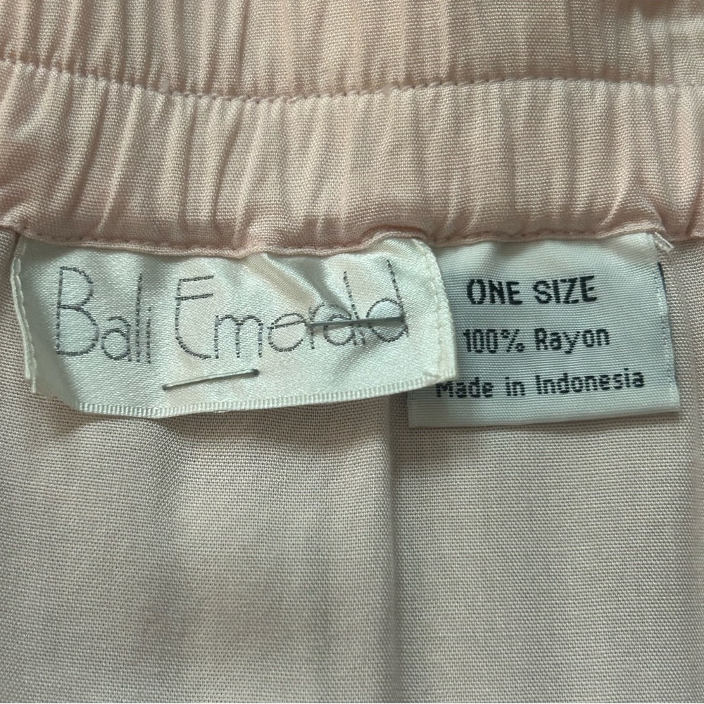 VTG 80s BALI EMERALD Lace Blouse and Skirt - Picture 8 of 8